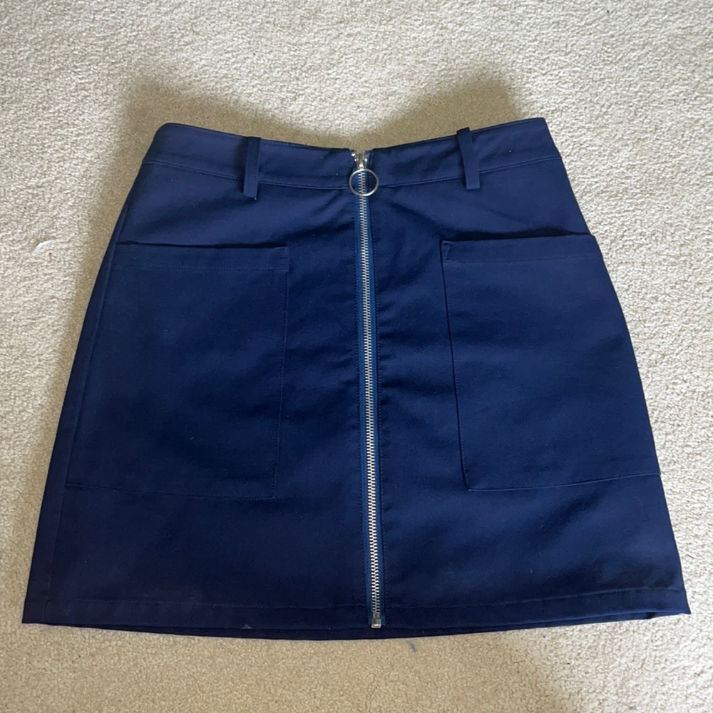 Halara M Navy tight skirt